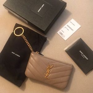 Saint laurent new jolie key pouch